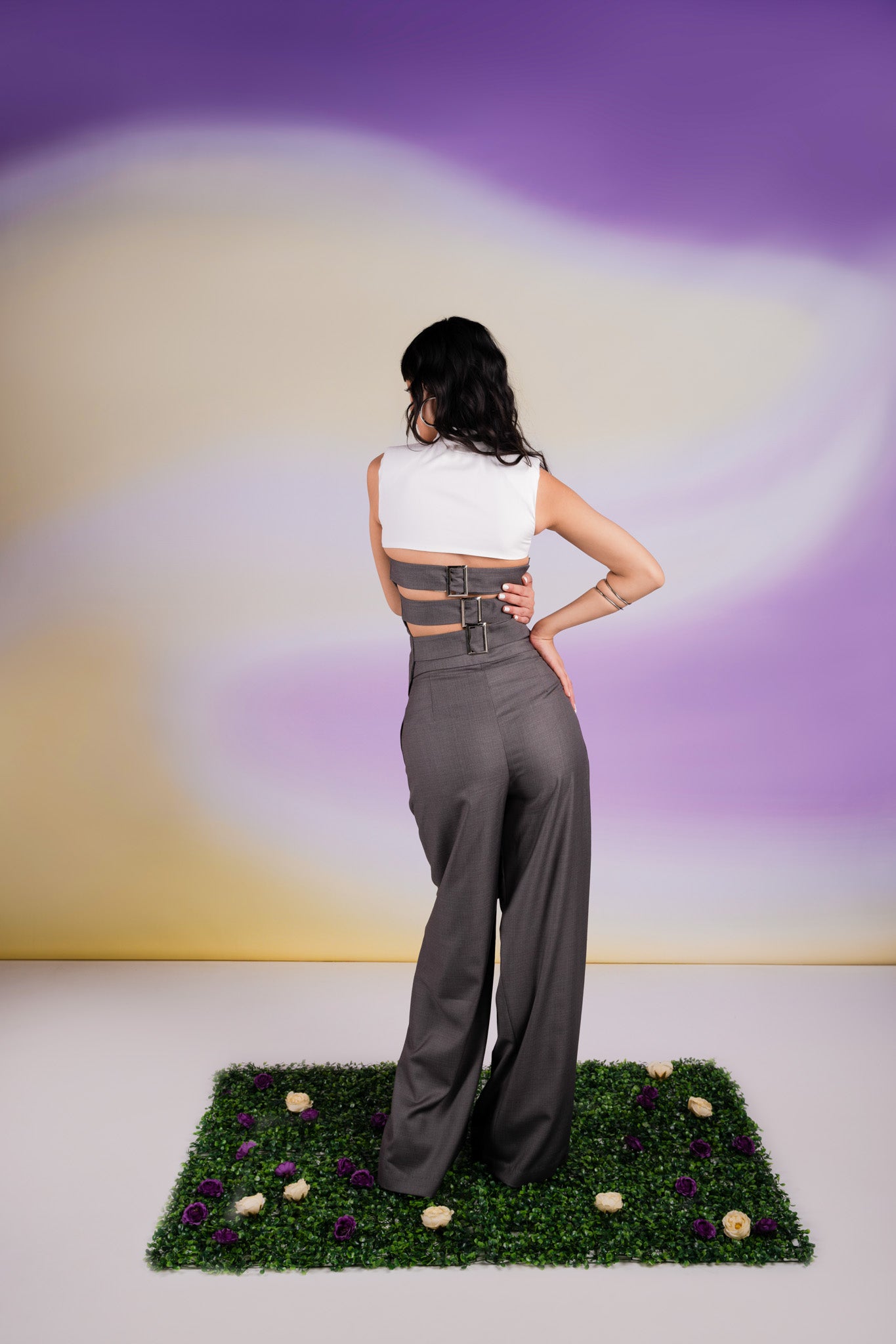 Cinched Cypress Cropped Shirt