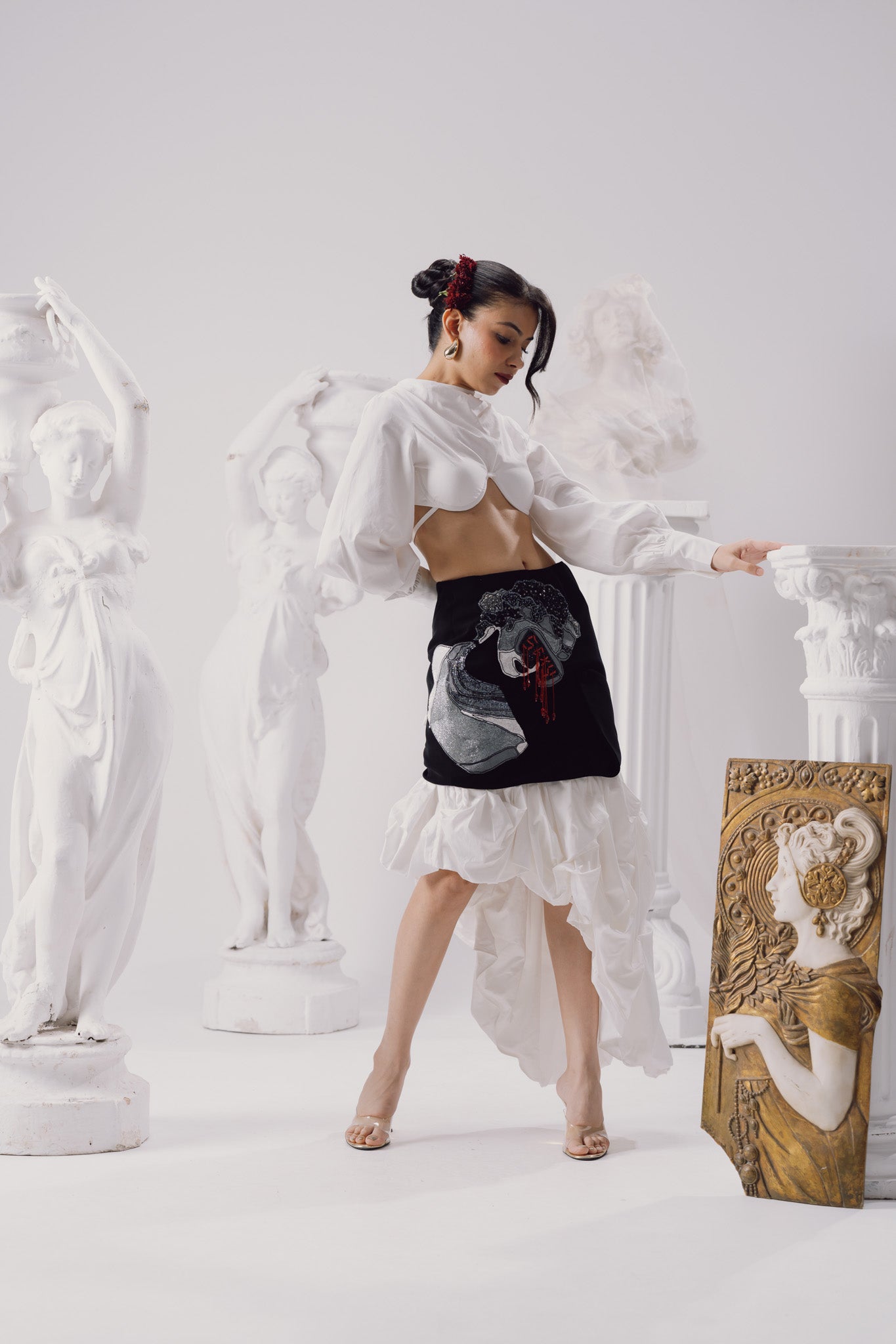 O' david Asymmetrical Skirt