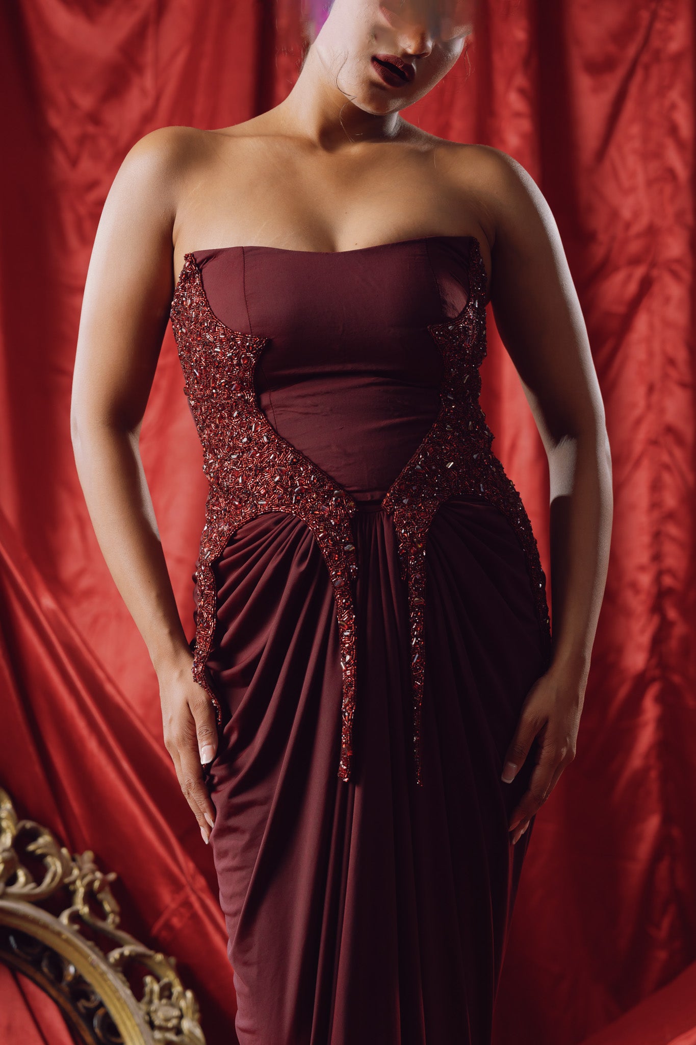 Crimson Grip Corset