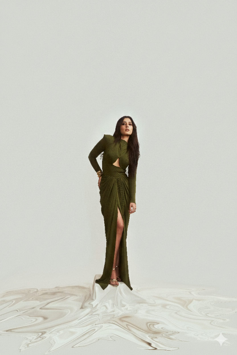 Aphrodite Skirt Green
