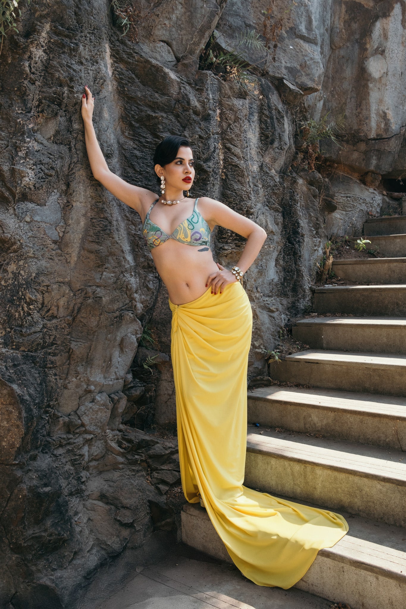 Celestial Drape Skirt