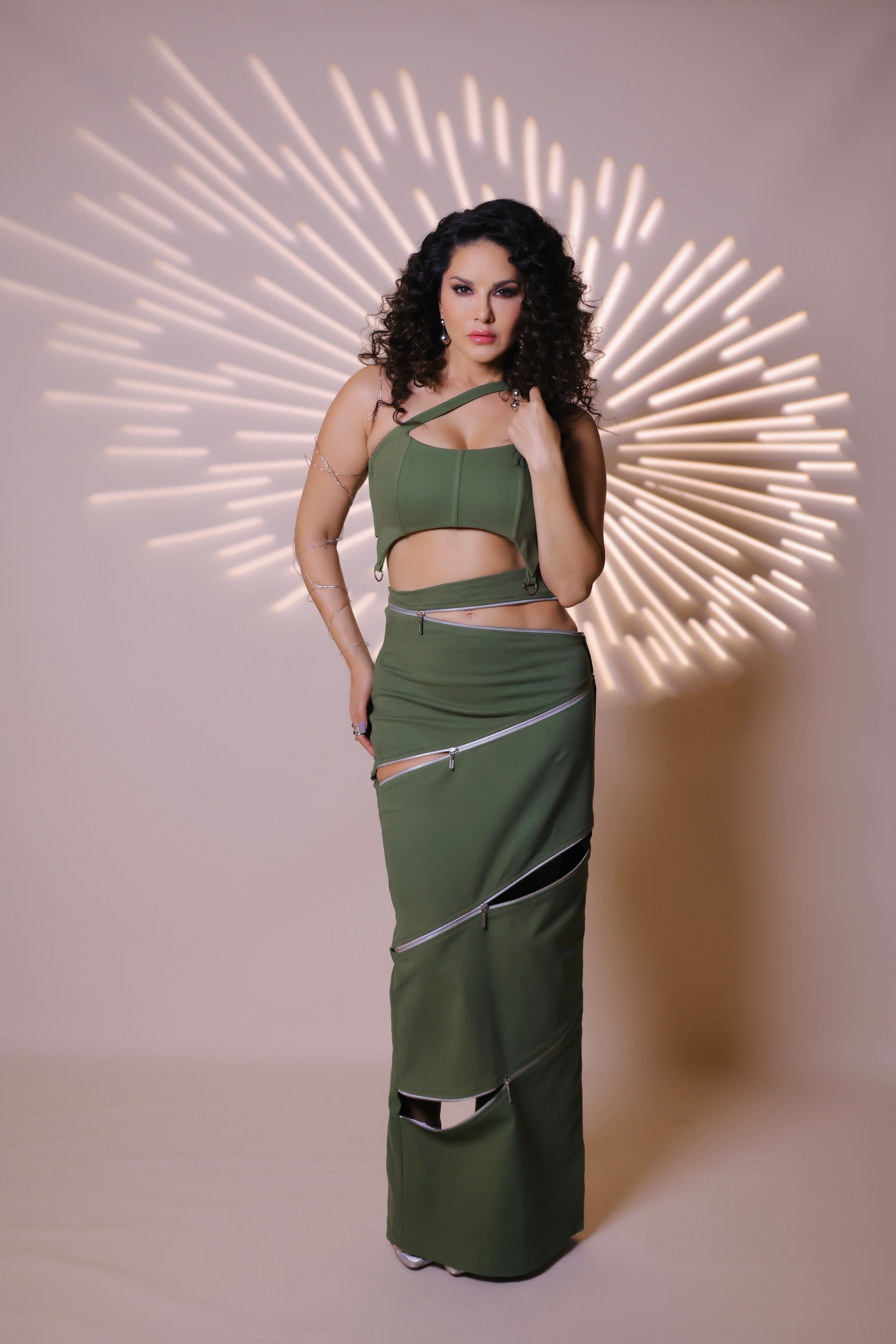 Sunny Leone Helios Who? Crop Top