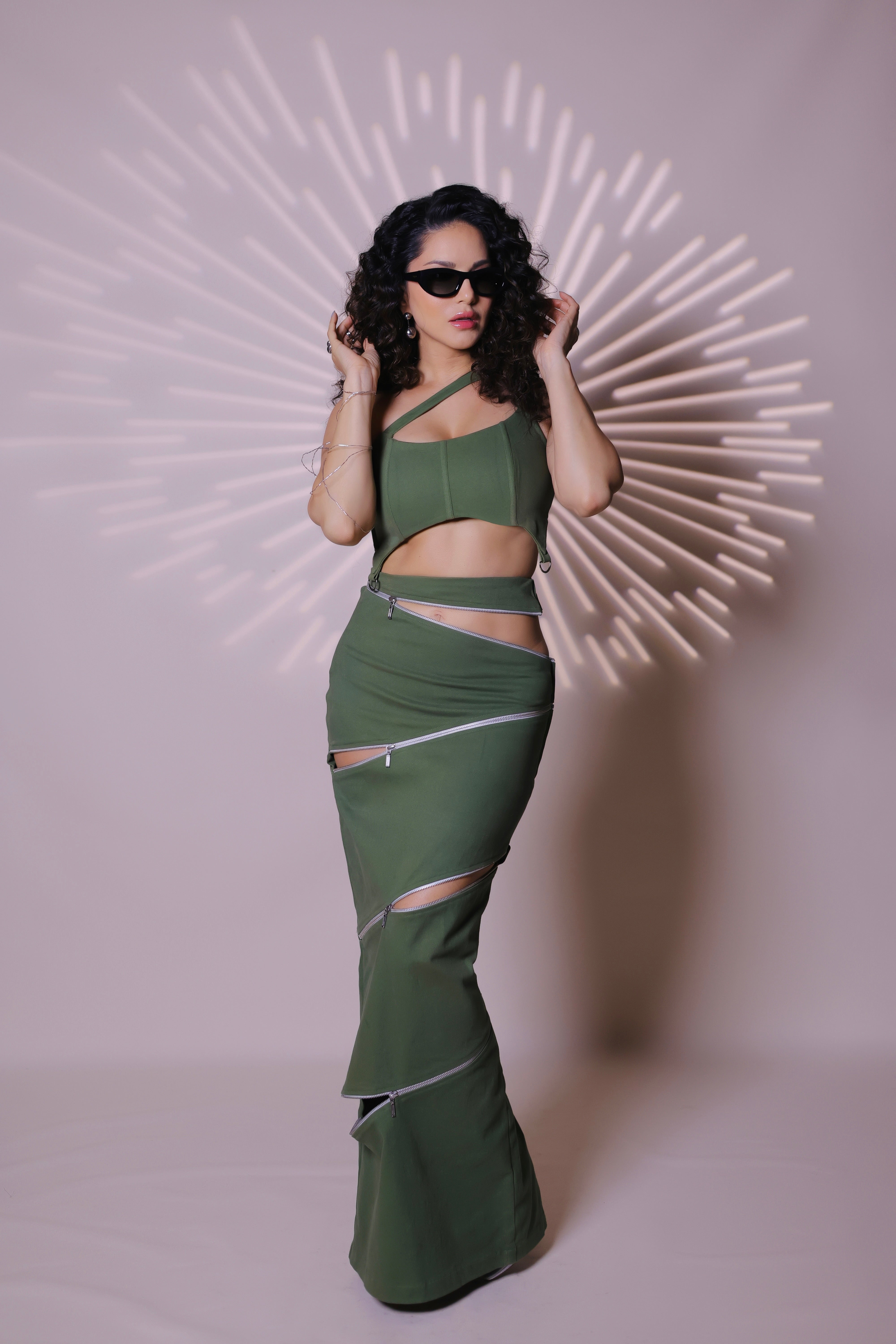 Sunny Leone Helios Who? Crop Top