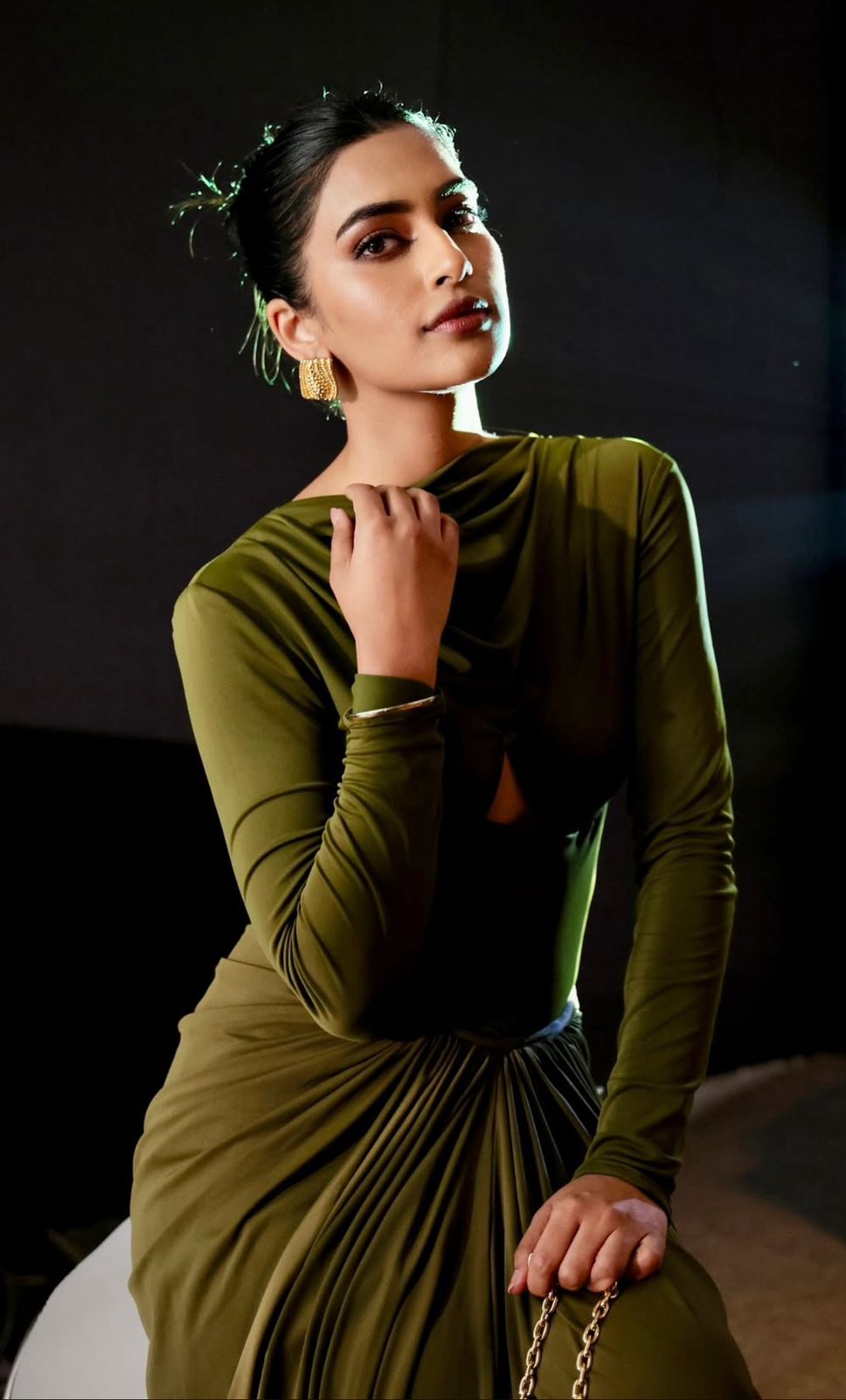 Bhavdeep Kaur Aphrodite Top (Green)