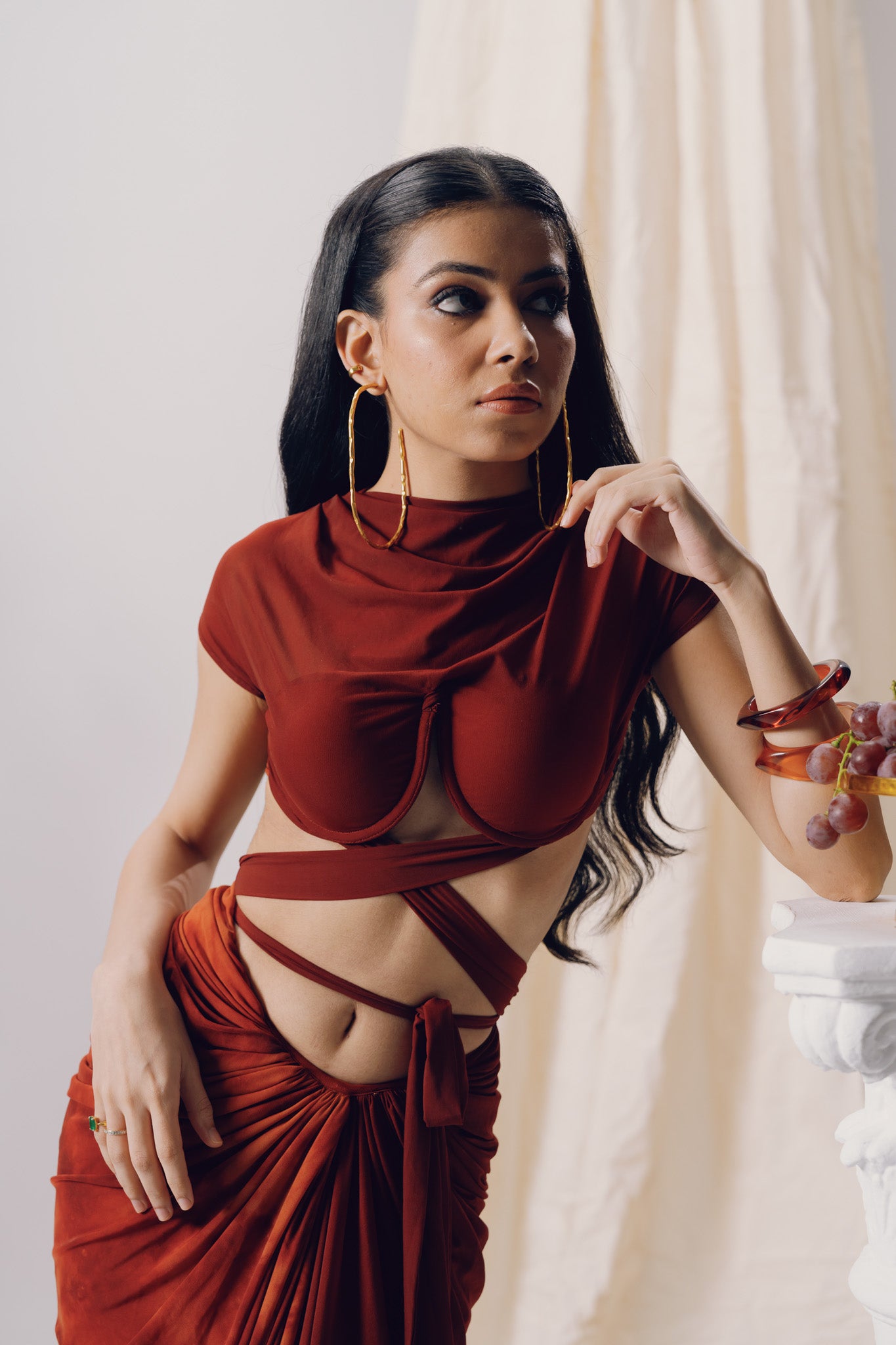 Sultry Drip Skirt