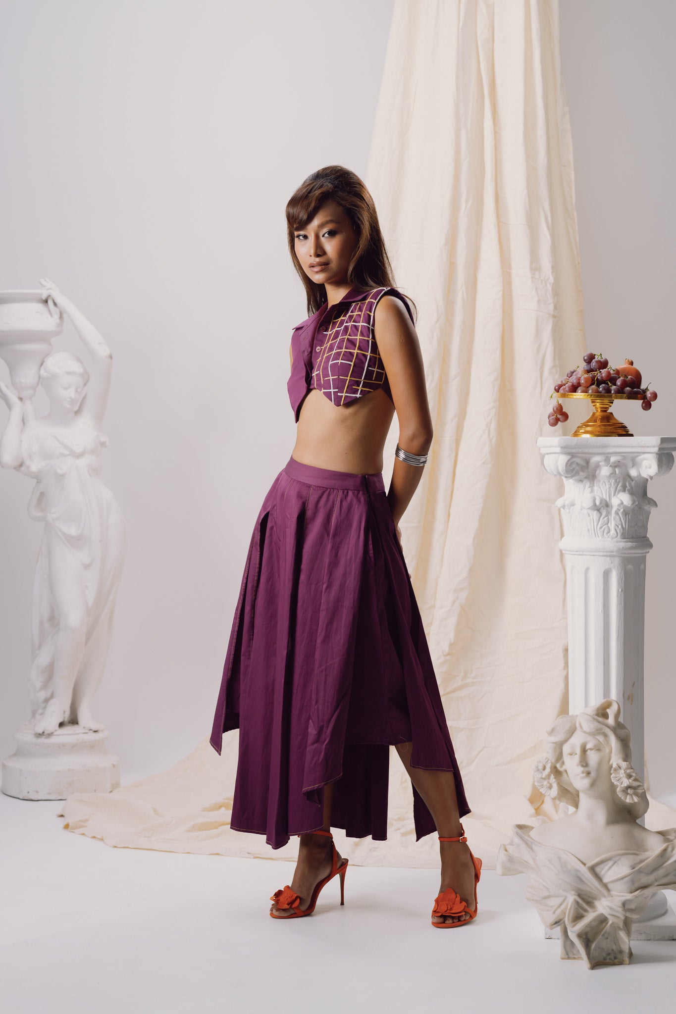 Royal Divide Skirt