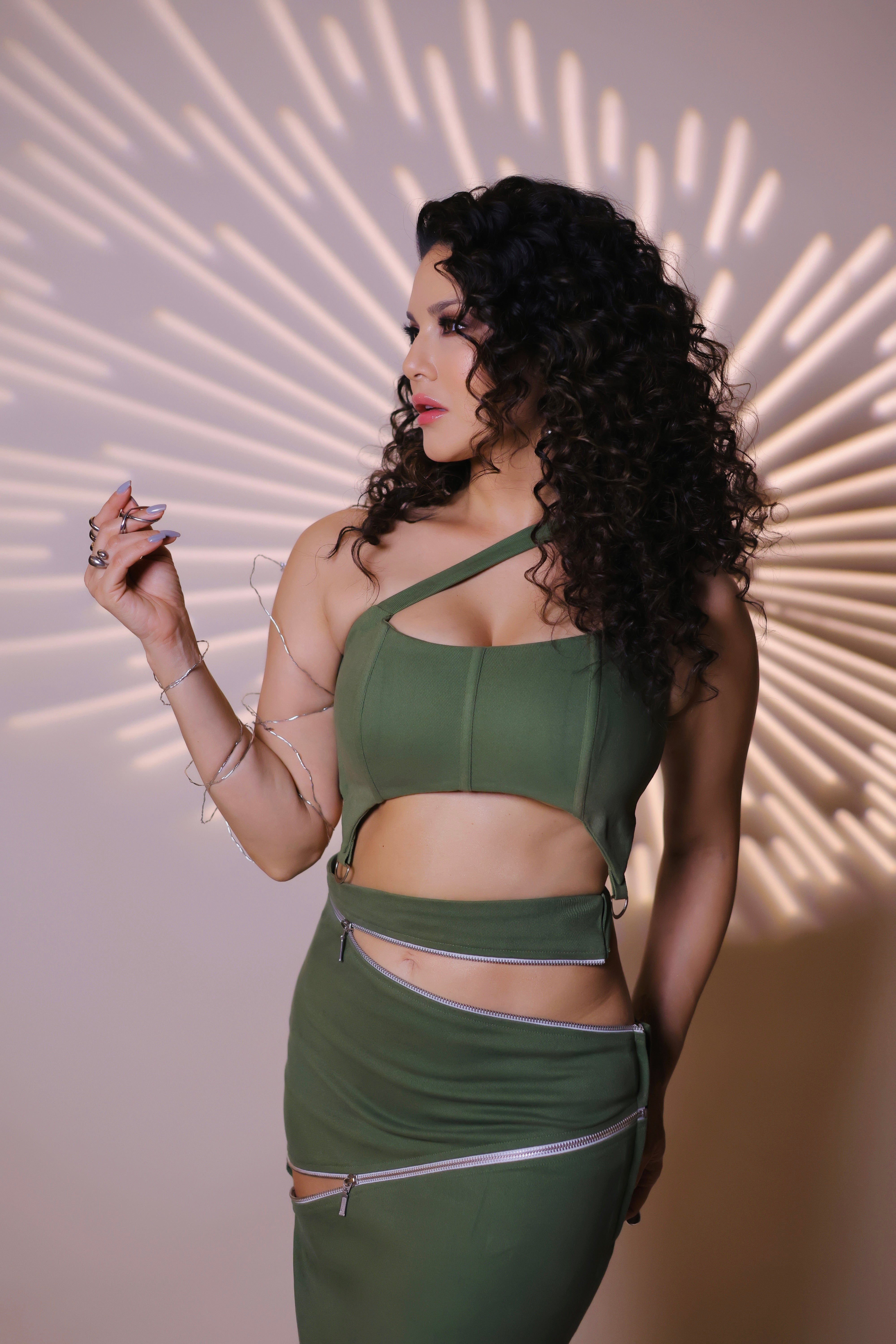 Sunny Leone Helios Who? Crop Top