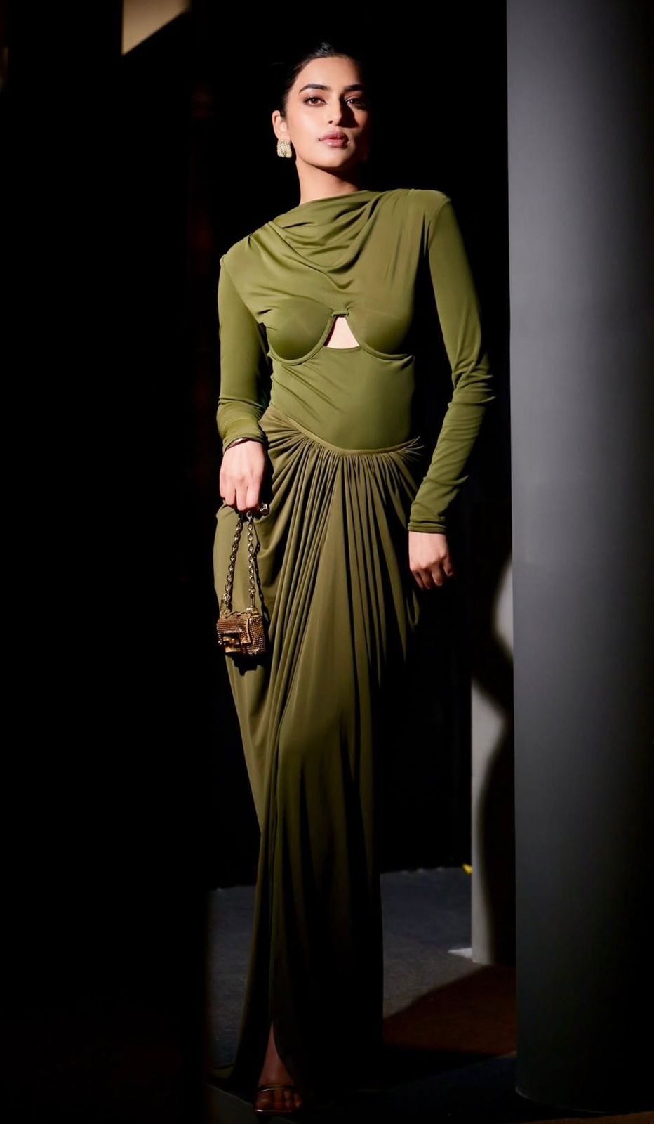 Bhavdeep Kaur MM Skirt (Green)